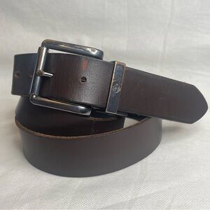 Timberland Reversible Genuine Leather Belt Brown to Black Mens Extra Large 46”